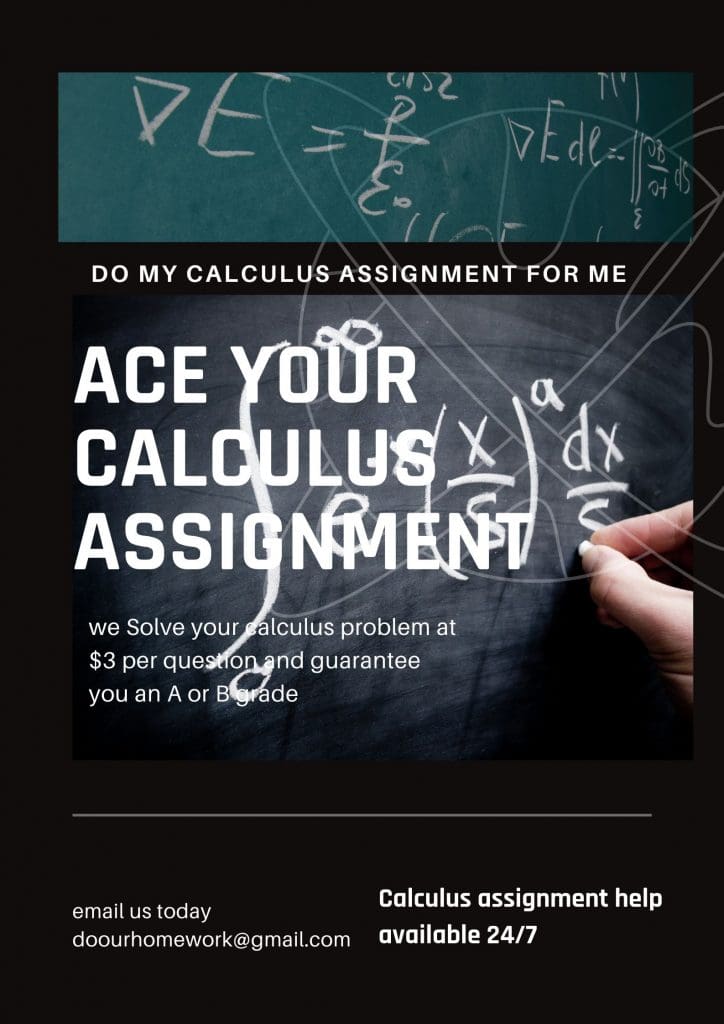 Calculus Homework